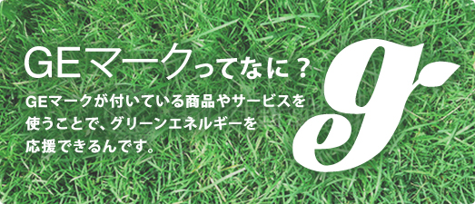 GEマークってなに？